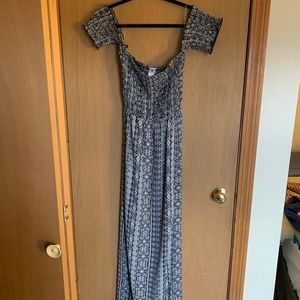 Off the shoulder dress